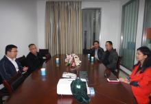 中國墻材革新委員會(huì)秘書長(zhǎng)蒞臨銀馬智能走訪調(diào)研