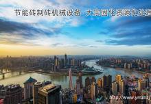 節(jié)能磚制磚機械設備處理巖棉渣打制建筑砌塊
